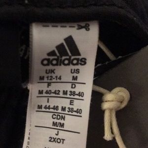 ADIDAS Classic Black White Pants NWT MEDIUM Men’s